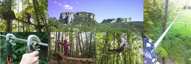 Varios parques de aventuras 